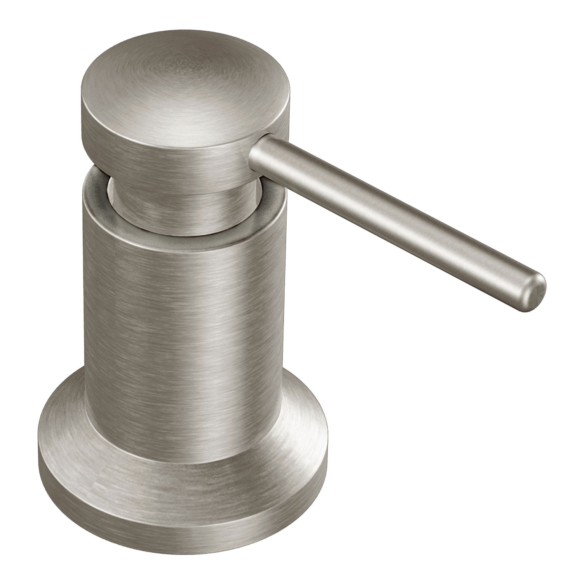 Moen Core Deck Mounted Kitchen Soap Dispenser with Refillable Bottle, Spot Resist Stainless Steel