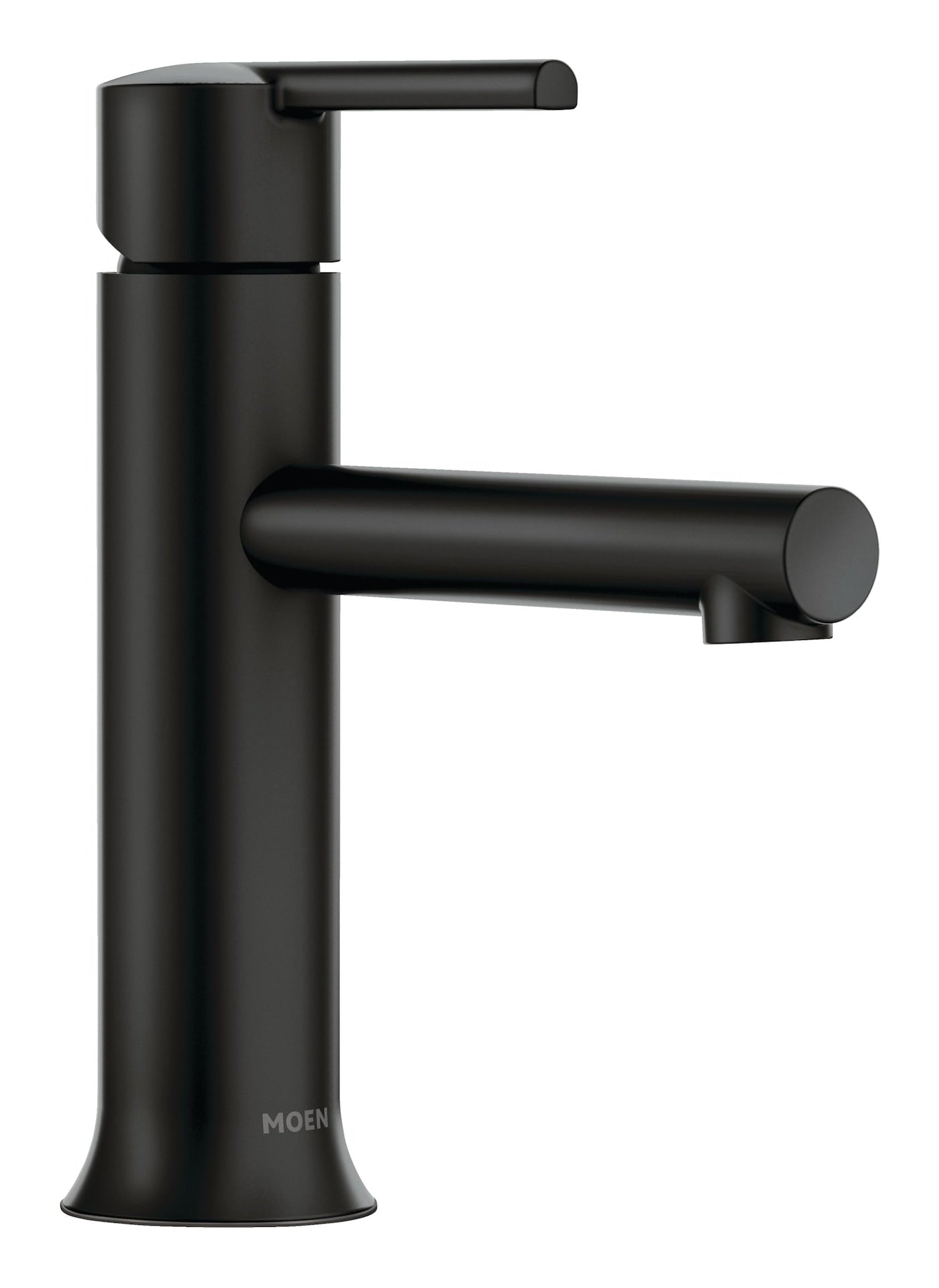 Moen Arlys Single Handle Bathroom Faucet, Matte Black
