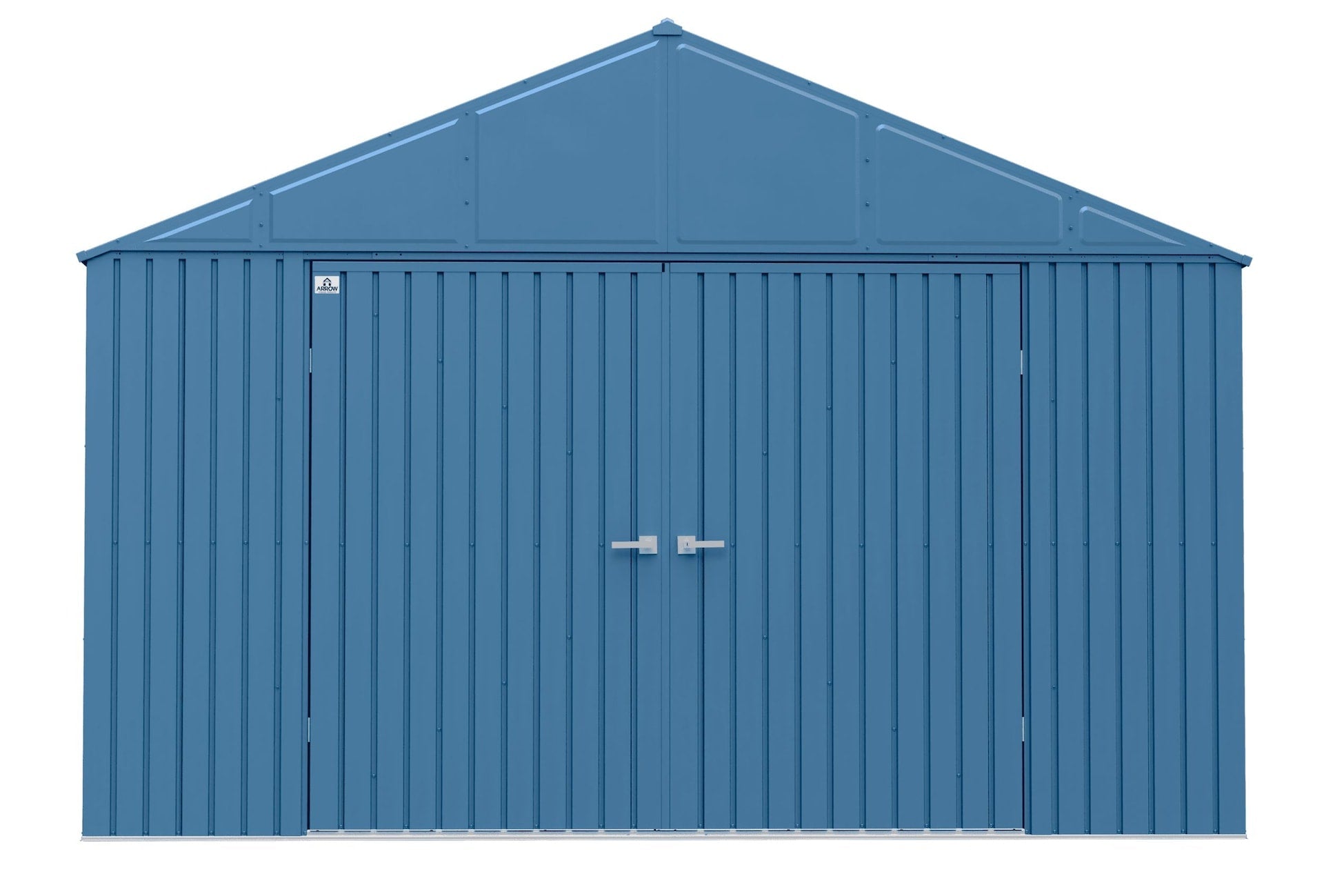 Arrow Elite 12x14-ft Blue Grey Corrosion-Resistant Steel Shed
