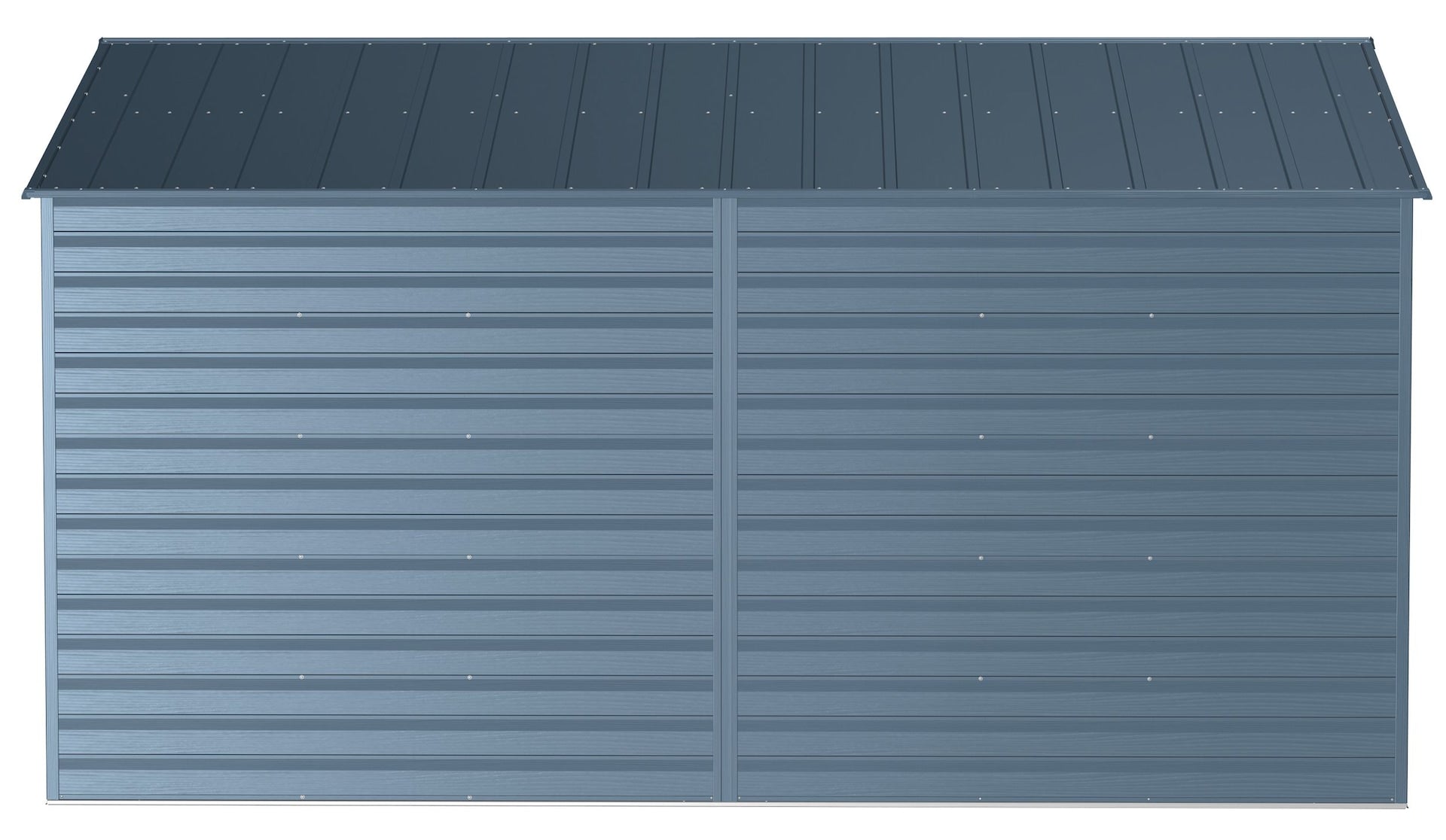 Arrow Select Galvanized Steel Storage Shed, Blue Grey, 10-ft x 14-ft