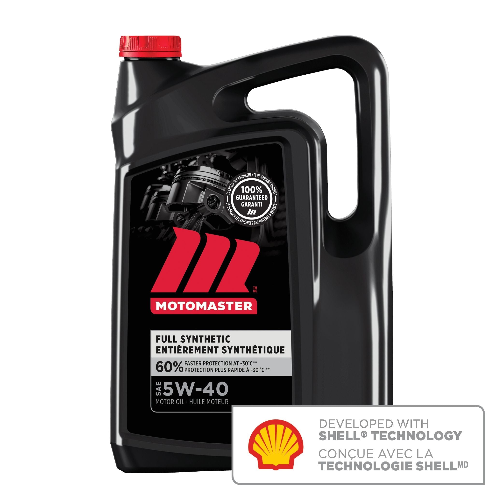 MotoMaster 5W40 Synthetic Engine/Motor Oil, 5-L